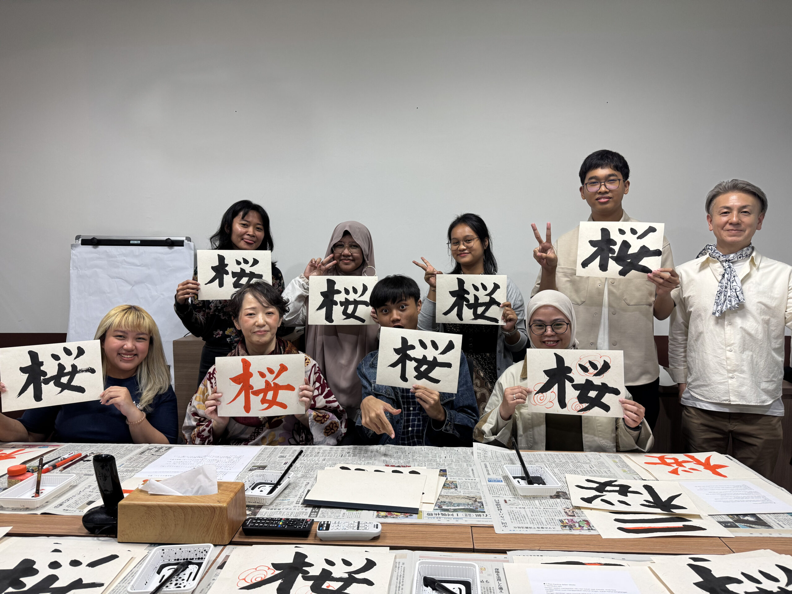 Belajar Shodou Bersama Seniman Jepang: Pengalaman Budaya Jepang Autentik di Jellyfish